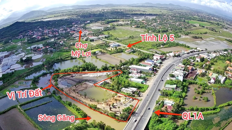 bán đất mặt tiền QL1A giá chỉ 1tr1/m2 gần trạm thu phí Ninh Lộc Ninh Hoà lh 0985451850 Xuyên
