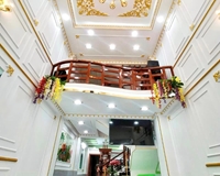 Nhỉnh 8 tỷ sở hữu nhà 5 lầu đẹp HXT 84m2(4x21) Lê Văn Thọ ngay CV Làng Hoa khu VIP.