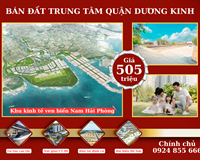 Bán đất trung tâm quận Dương Kinh vị trí giao nhau hàng loạt đường Cao tốc giá chỉ 505 triệu/ lô.