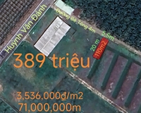 Bán lô đất thổ gần Quốc Lộ 50B giá 389 triệu