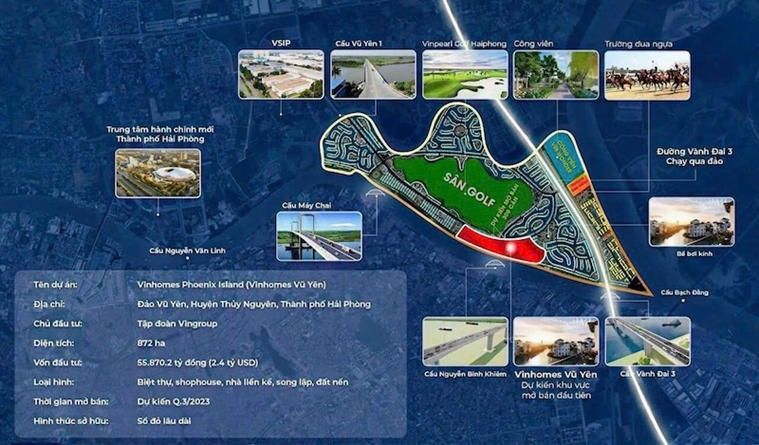 Chính thức mở bán dự án Vinhomes Royal Island: Phân khu Tài Lộc và Miyabi, giá chỉ từ 90 triệu/m2.