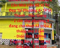 CHÍNH CHỦ Bán Nhanh 2 Căn Nhà Liền Kề Vị Trí Đẹp Tại Phường 4- TP Vị Thanh - Hậu Giang