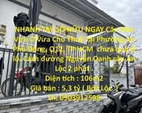 NHANH TAY SỞ HỮU NGAY Căn Nhà Vừa Ở Vừa Cho Thuê Tại Quận 12, TP HCM
