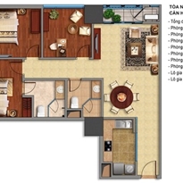 Thiết kế căn hộ T4-02, T4-03, T4-16, T4-17