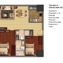 Thiết kế căn hộ T4-01, T4-18