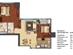 Thiết kế căn hộ T6-06, T6-10 | Giá: 26 triệu/m² | DT: 87m²