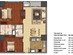 Thiết kế căn hộ T6-08, T6-09 | Giá: 26 triệu/m² | DT: 109m²