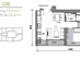 Thiết kế căn officetel 12B | Giá: 80 triệu/m² | DT: 69m²