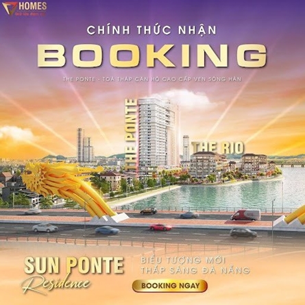 Nhận Booking ngay từ bây giờ căn hộ cao cấp dự án Sun Ponte Recidence Đà Nẵng