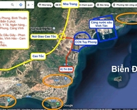 Đất biển Bình Thuận  gần Nút giao cao tốc, Cảng biển, Khu công nghiệp NHƯNG giá chỉ 736tr