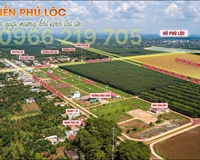 Đất đấu giá kề chợ và ủy ban xã Phú Lộc, khu bàn cờ giá chỉ từ 480 triệu, bao sổ đỏ. 