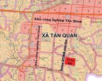Đất mặt tiền đường nhựa 32m xuyên tâm KCN Tân Quan