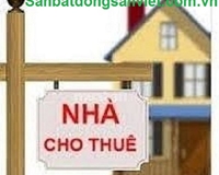 Cho thuê nhà mặt phố 91 Nguyễn Thái Học, Ba đình, HN; 30tr/th; 0912125878