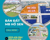 Bán cắt lỗ lô đất mb Hồ Sen, dãy L10 view chung cư giá rẻ nhất thị trường