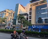 toà nhà lô góc mặt phố Nguyễn Văn Cừ, 148m x 9tầng, mặt tiền 6.5m, vỉa hè, thông sàn