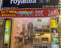 GÓC SANG NHƯỢNG CỬA HÀNG Quán trà sữa thương hiệu Royaltea +Tiger Suger Yên Hoà