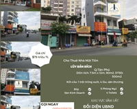 Cho thuê nhà Mặt Tiền Lũy Bán Bích 90m2, 4Lầu+ST đối diện UBND quận