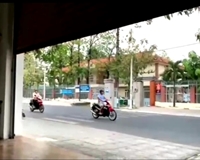 Cho thuê kiot mới 100m2 (5m x 20m) mặt tiền đường Cách Mạng Tháng Tám, đối diện trường PTTH Trịnh Hoài Đức