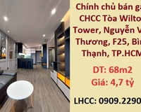 Chính chủ cần bán CHCC Bình Thạnh, TP.HCM; 0909229055