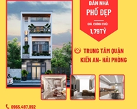 Bán căn nhà phố 3 tầng mới xây gần ủy ban phường Nam Sơn quận Kiến An Hải Phòng