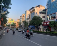 bán toà nhà lô góc mặt phố Nguyễn Văn Cừ, 148m x 9 tầng, mặt tiền 6.5m, vỉa hè 6m, thông sàn kinh doanh