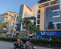 bán toà nhà lô góc mặt phố Nguyễn Văn Cừ, 148m x 9 tầng, mặt tiền 6.5m, vỉa hè 6m, thông sàn kinh doanh