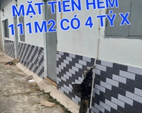111m2 CHDV 4.64m x 24,2 = 4 tỷ x Nguyễn Ảnh Thủ Quận 12 TPHCM
