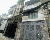 Nhà HXH Lê Quang Định, DT 4.4x16m, 4 lầu mới, 5PN, 6WC, giá 9.79 tỷ TL