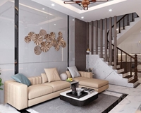 Cho thuê nhà 1 trệt 2 lầu mới đẹp mặt tiền đường Lê Văn Lộc giá chỉ 18 triệu. 