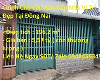 Chính Chủ Cần Bán Gấp Nhà Đường Phạm Văn Thuận, Phường Tam Hiệp, Biên Hòa