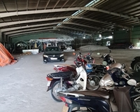 Cho thuê kho xưởng gần Cầu Mai Lĩnh, Hà Đông , Hà Nội, xe container đỗ trong kho, bảo vệ , PCCC vòng ngoài