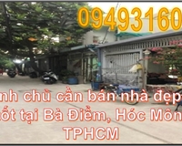 ⭐Chính chủ cần bán nhà đẹp giá tốt tại Bà Điểm, Hóc Môn, TPHCM; 3,7tỷ; 0949316035