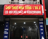 Cho thuê nhà số 215 phố Minh Khai, Hai Bà Trưng, Hà Nội nhà chính chủ luôn