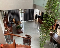 Bán căn nhà nghỉ dưỡng, nội thất gỗ cao cấp ngay mặt tiền Phú Thuận, xã Phú Mỹ Hưng, H.Củ Chi, Tp.HCM