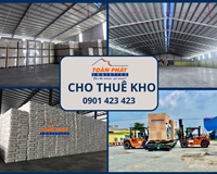 Ưu đãi thuê kho giá tốt, vị trí đẹp tại Bình Dương, TP HCM