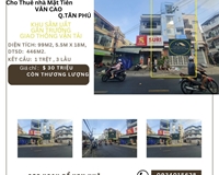 Cho thuê nhà mặt tiền Văn Cao 99m2 3 Lầu+ST, 30Triệu, gần trường GTVT
