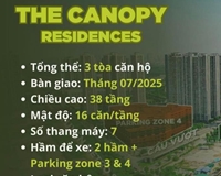 NHẬN BOOKING TOÀ TC3 - THE CANOPY HARMONY-Hỗ Trợ Vay 70% -0846859786