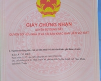 Bán nhà thổ cư, sổ hồng riêng ngay MT Phan Huy Chú, P.Đức Nghĩa, trung tâm TP.Phan Thiết, Bình Thuận