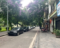bán nhà Long Biên, 100m, mặt tiền 5.5m, view vườn hoa, ôtô dừng đỗ, thoáng vĩnh viễn, 2 vỉa hè