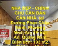 NHÀ ĐẸP - CHÍNH CHỦ CẦN BÁN CĂN NHÀ  tại Đường Phan Châu Trinh, Phường Minh An, TP Hội An, Quảng Nam