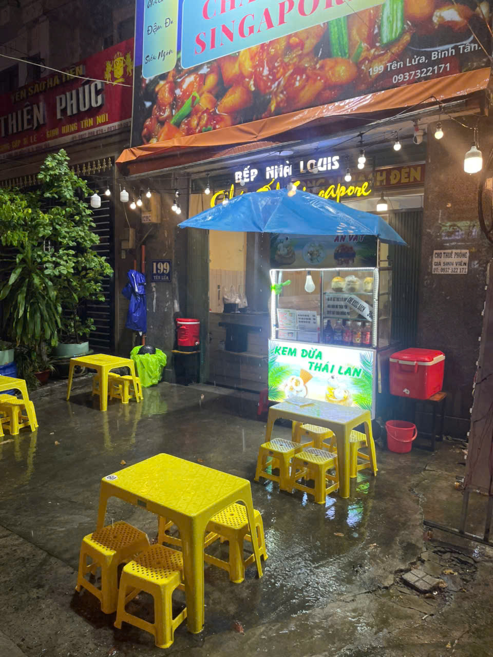 Bình Tân ! Sang Kiot Bán Kem Đẹp lắm , Vỉa Hè Rộng Sang Giá Rẻ : 9 tr, Khu Tên Lửa, Tel : 0935891072 ( chính chủ )
