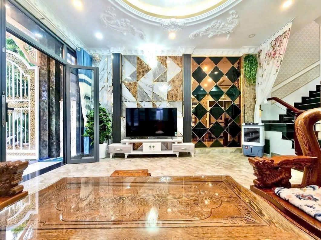 NHÀ HẺM XE HƠI SIÊU THỊ, 4 TẦNG, ĐẺ LẠI NỘI THẬT, 7.2 TỶ