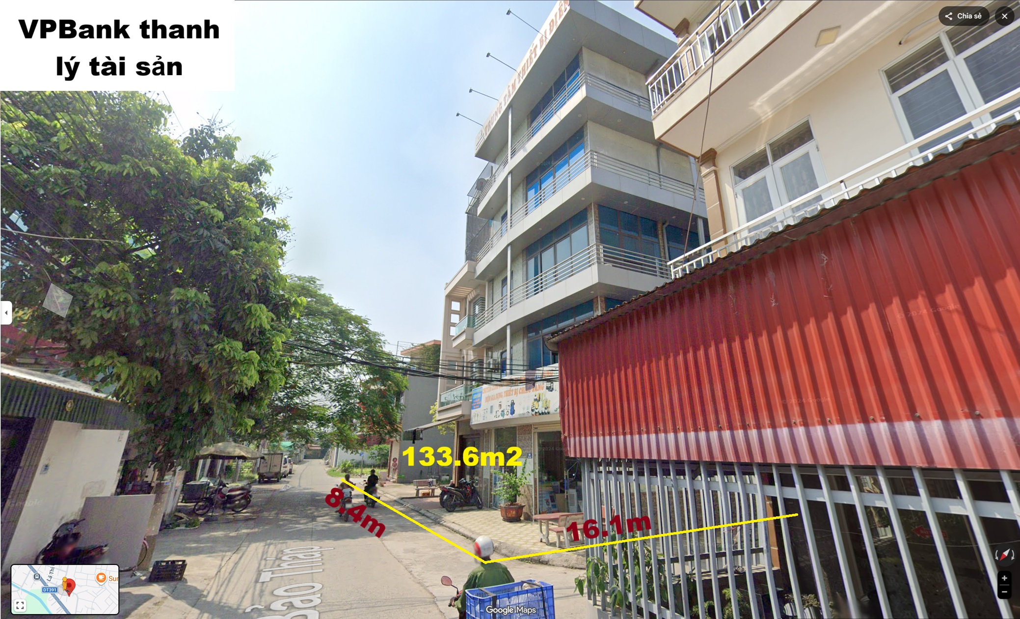 Bán nhà 5 tầng 28 Bảo Tháp, TP Hải Dương (nay là phường Tân Hưng, Hải Phòng)