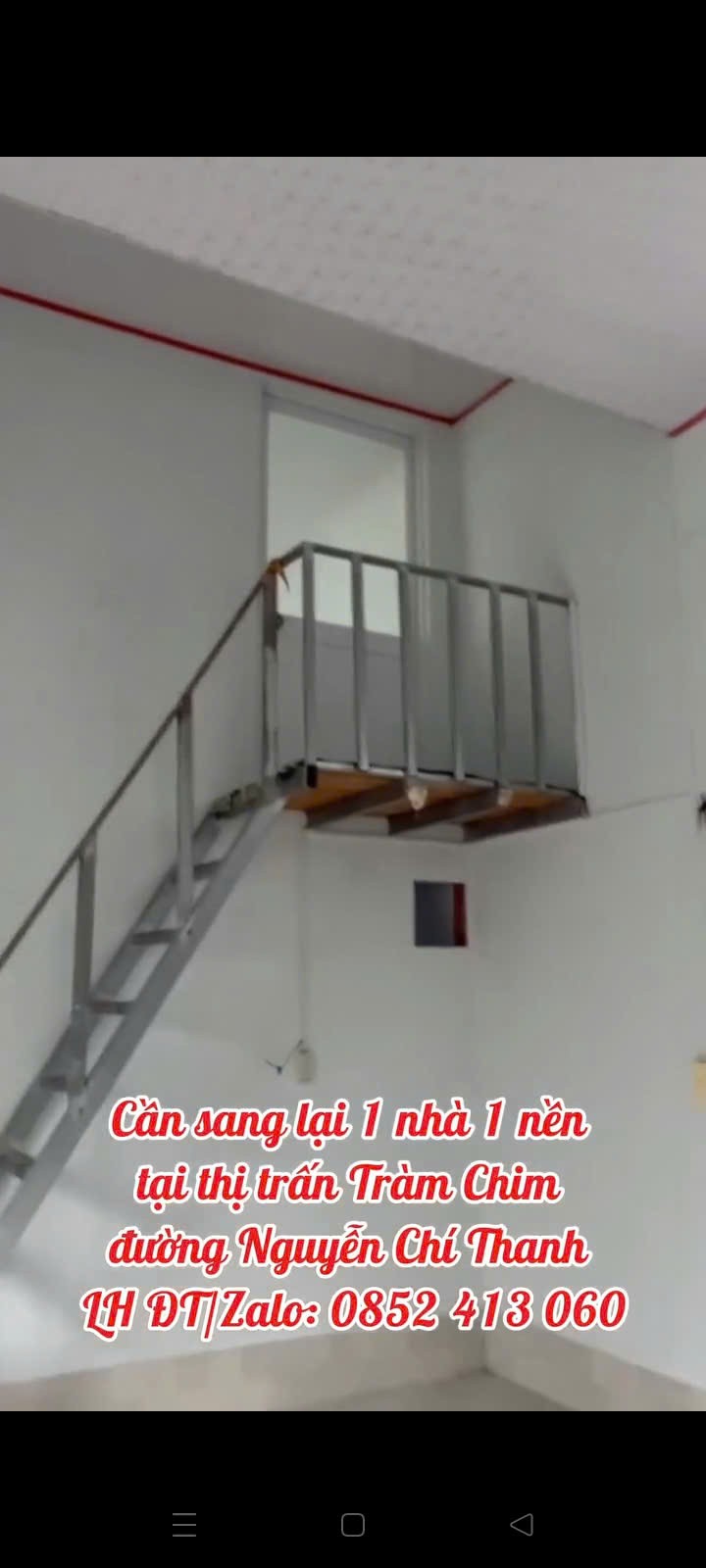 CHÍNH CHỦ CẦN BÁN NHÀ VÀ 1 LÔ ĐẤT Đ. Nguyễn Chí Thanh, Khóm 2, TT.Tràm Chim,  Tam Nông, Đồng Tháp