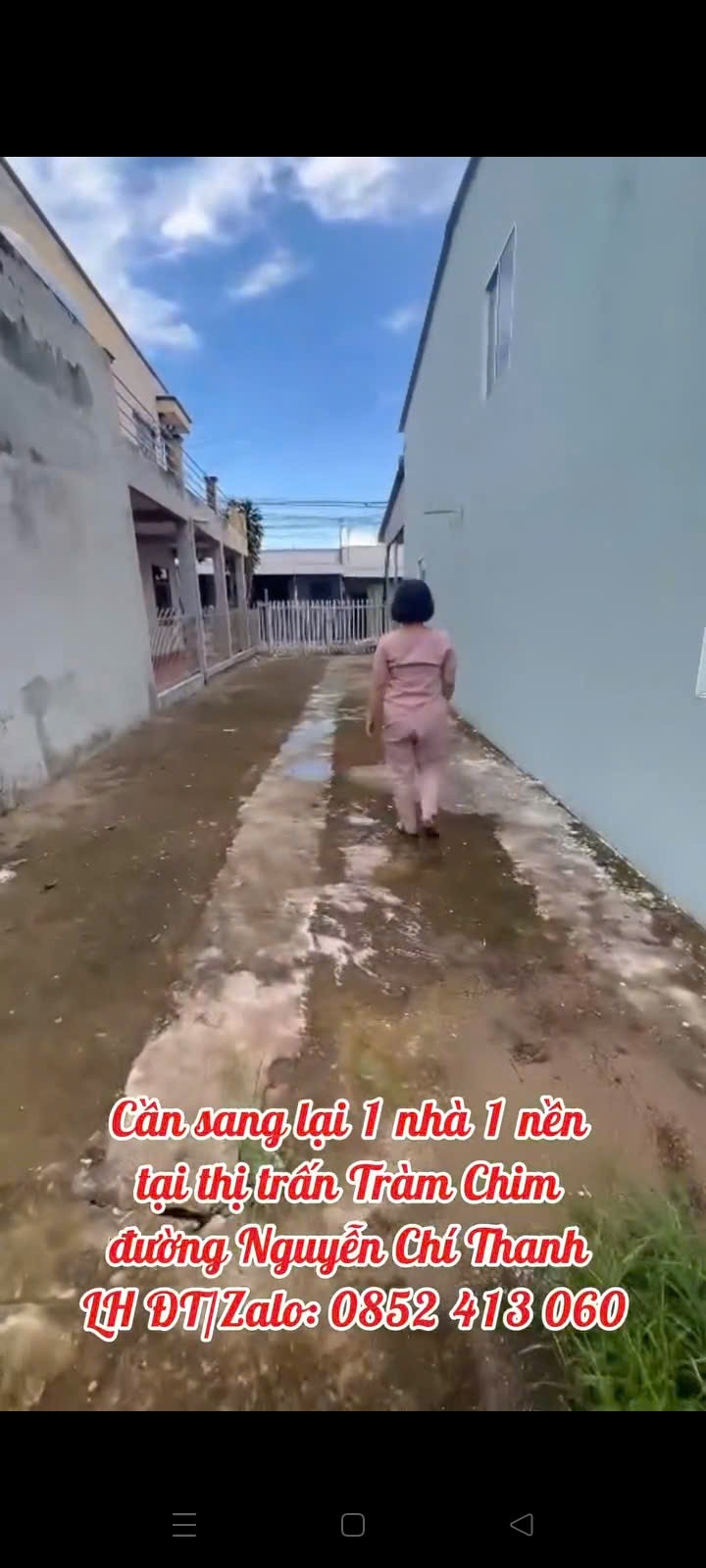 CHÍNH CHỦ CẦN BÁN NHÀ VÀ 1 LÔ ĐẤT Đ. Nguyễn Chí Thanh, Khóm 2, TT.Tràm Chim,  Tam Nông, Đồng Tháp
