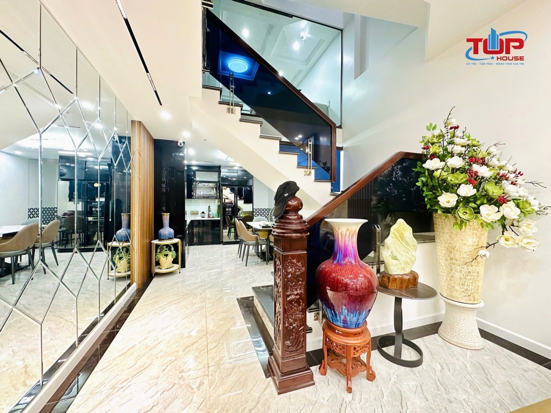 Nhà độc lập Trần Nguyên Hãn – Hoàng Minh Thảo 76m2 x 3,5 tầng