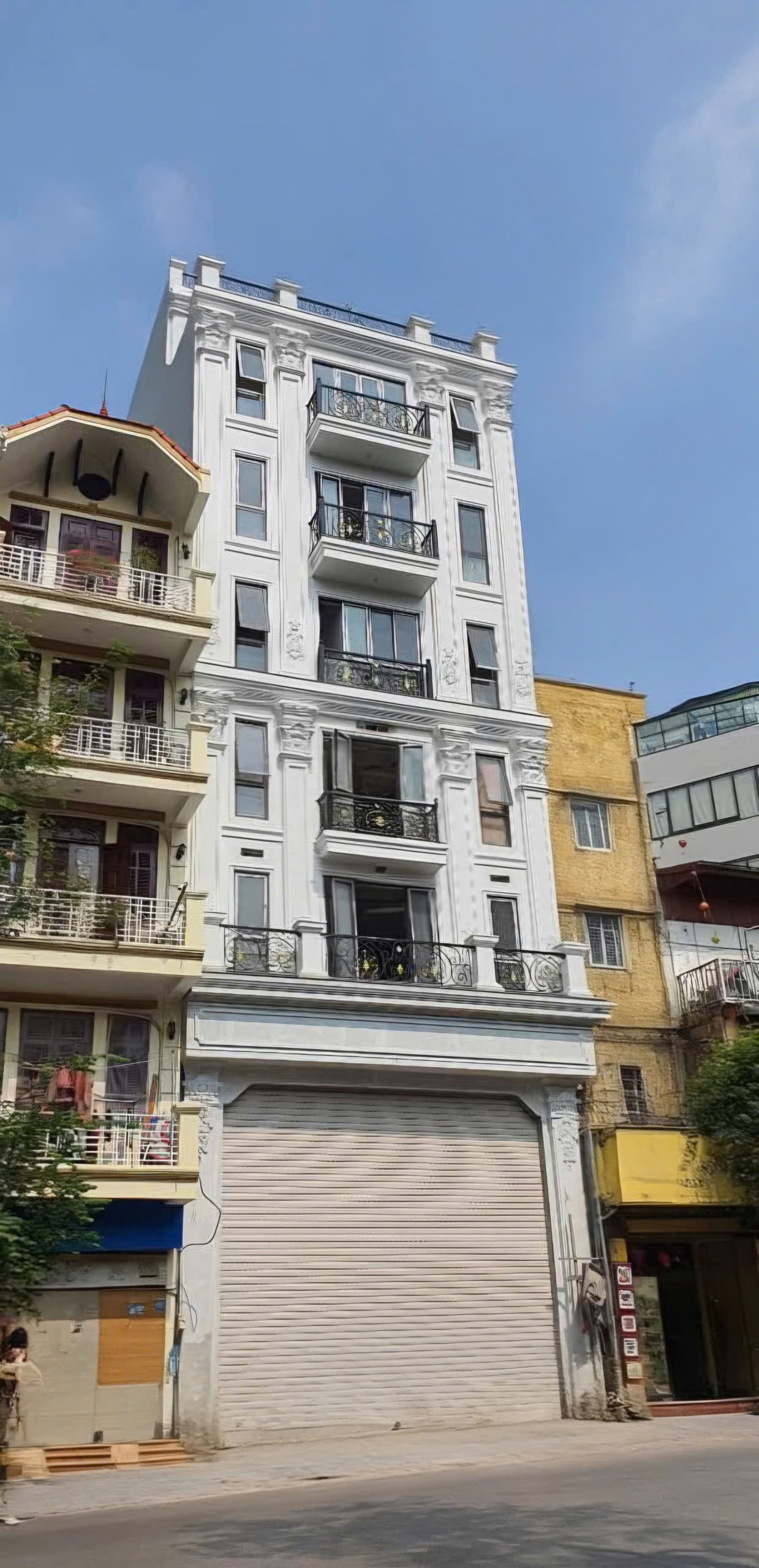 Cho thuê nhà, THANG MÁY, 105m2_ 6T; Lạc Long Quân, Võ Chí Công -46 tr