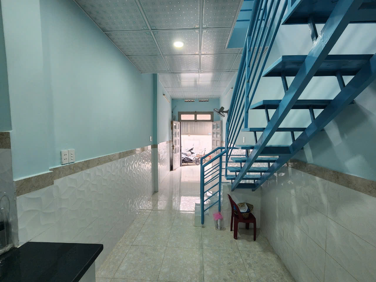 Chính chủ cho thuê nhà mới, đẹp 1 trệt 1 lửng, 2 WC gần mặt tiền Phan Huy Ích, Gò Vấp
