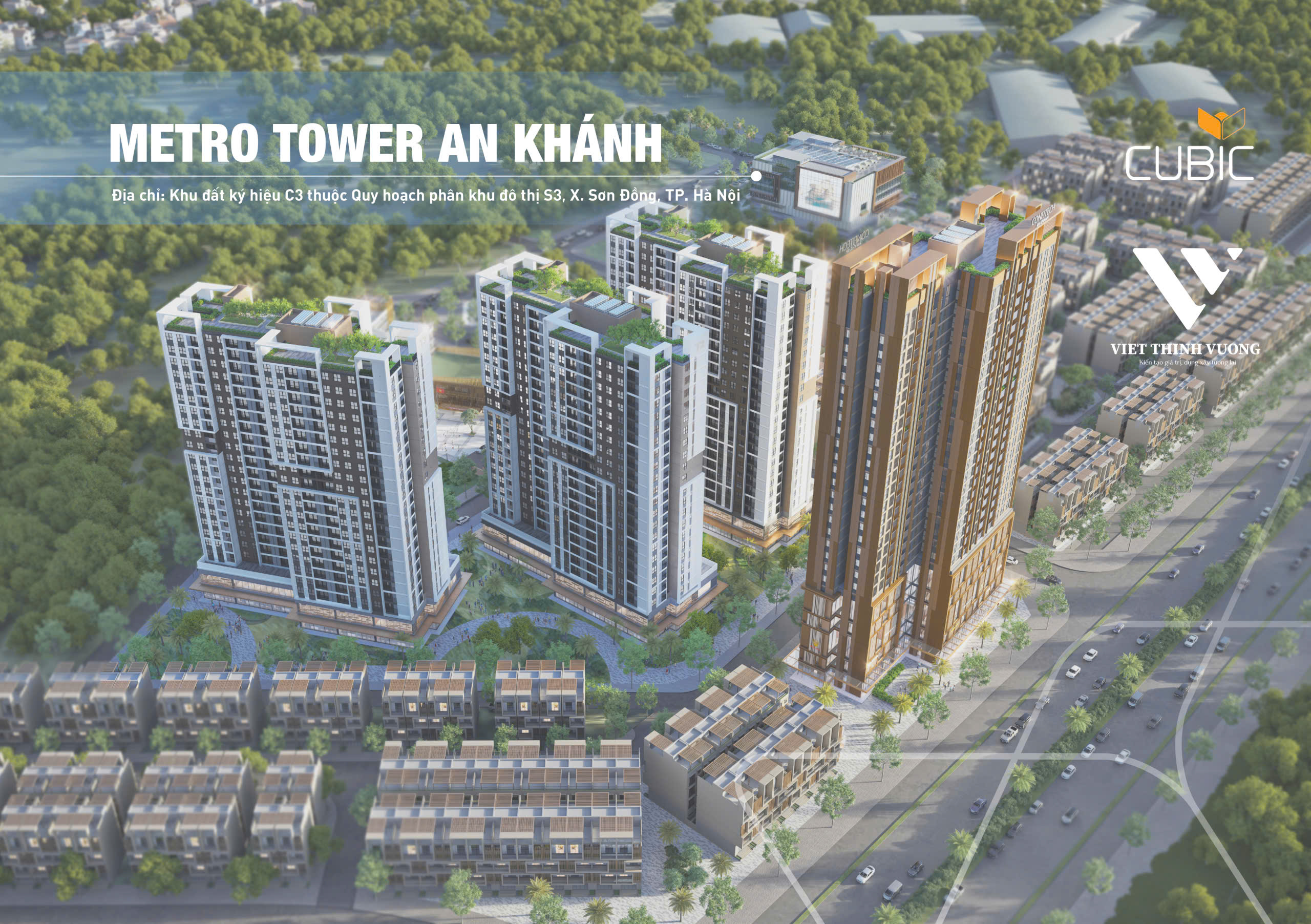 Mở bán chính thức tòa thương mại dự án Metro Tower An Khánh - Vị trí đẹp nhất, tiện ích đỉnh cao