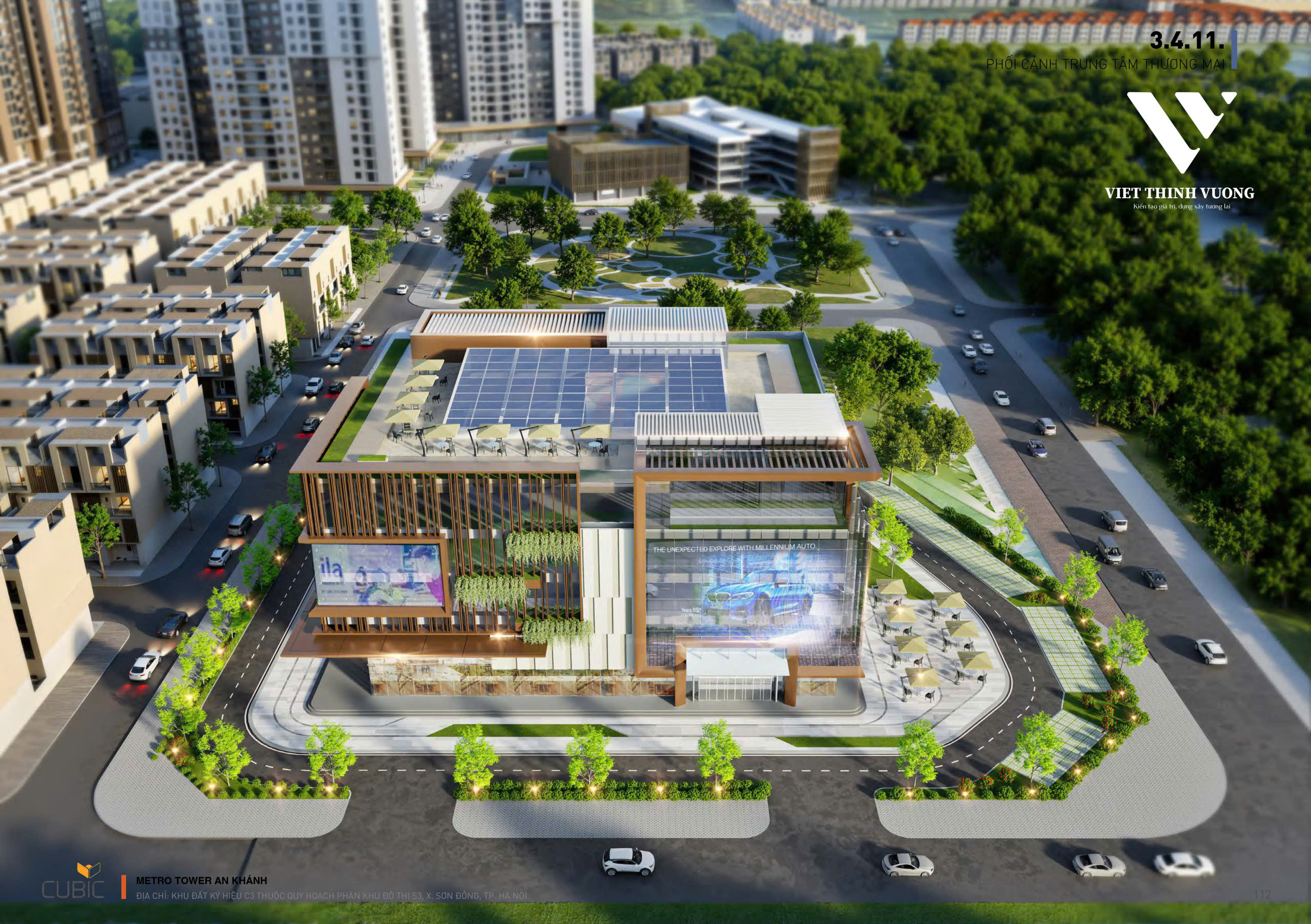 Mở bán chính thức tòa thương mại dự án Metro Tower An Khánh - Vị trí đẹp nhất, tiện ích đỉnh cao